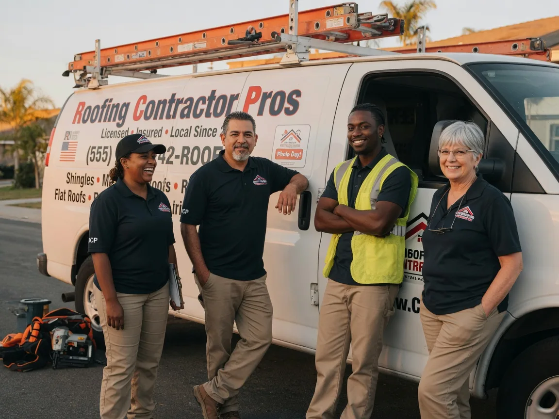Local Roofing Contractors company in Burghill, OH